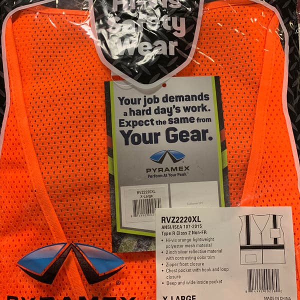 safetyvest Pyramex Safety Vest